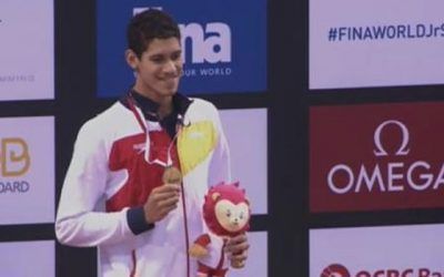 Rivas se lanzará a la piscina olímpica en Río 2016