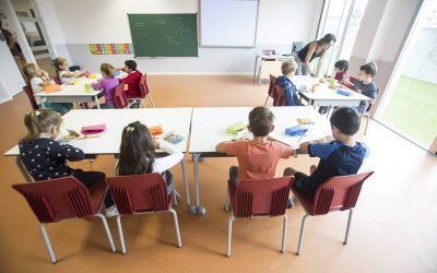 Rivas empieza a descubrir su nuevo colegio