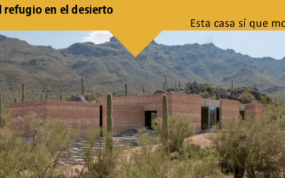 Esta casa sí que mola: el refugio en el desierto