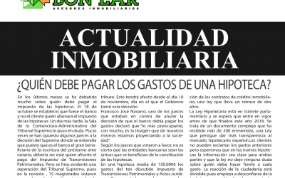Revista de actualidad inmobiliaria de diciembre de 2018