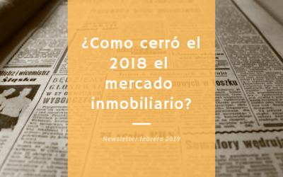 Newsletter inmobiliaria de febrero de 2019