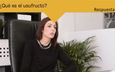 Sección respuestas: ¿Qué es el usufructo?