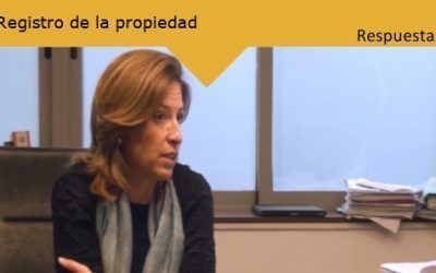 El Registro de la propiedad