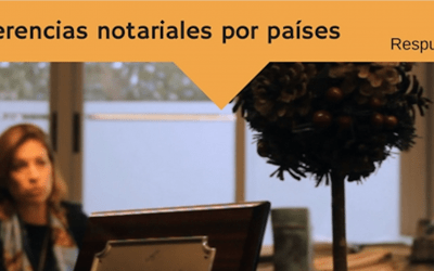 Respuestas: Diferencia notariales por países