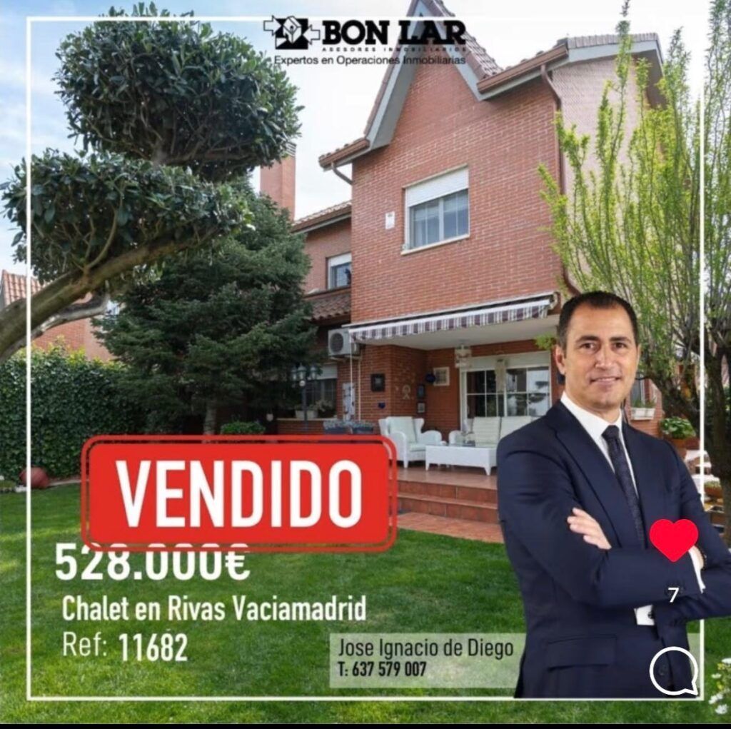 vendido chalet rivas nacho