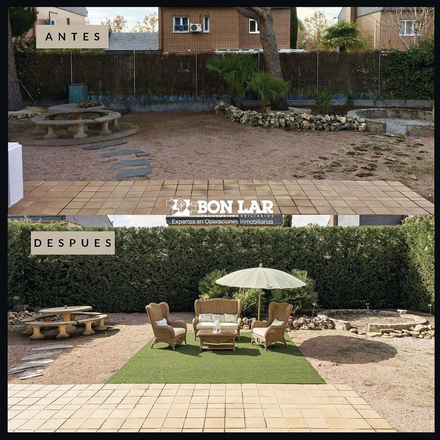 home staging jardin